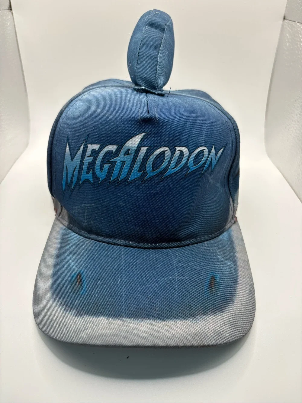 Monster Jam Megalodon Youth Shark Fin Hat Adjustable Blue 2022